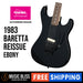 Kramer 1983 Baretta Reissue Electric Guitar, Case Included - Ebony [Made in Japan] - Music Bliss Malaysia