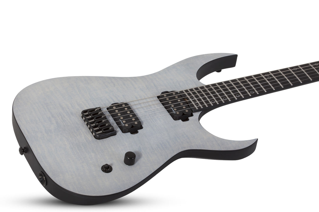 Schecter KM-6 MK-III Legacy Electric Guitar - Transparent White Satin
