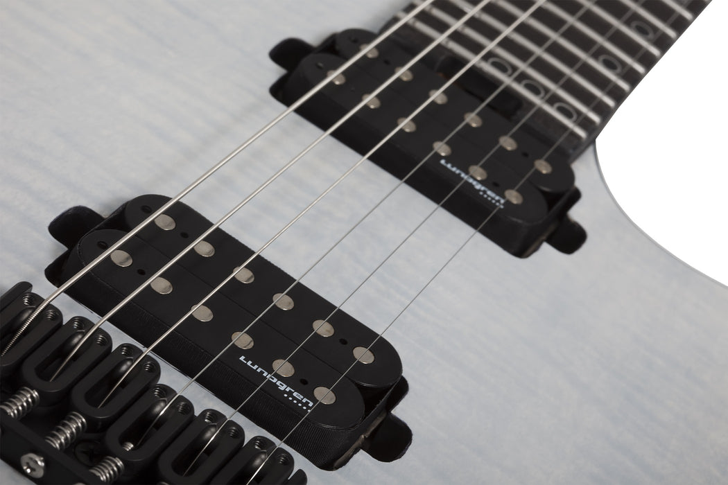 Schecter KM-6 MK-III Legacy Electric Guitar - Transparent White Satin