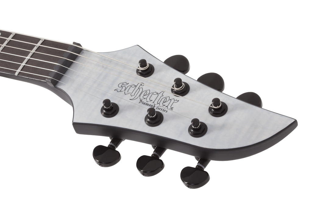 Schecter KM-6 MK-III Legacy Electric Guitar - Transparent White Satin