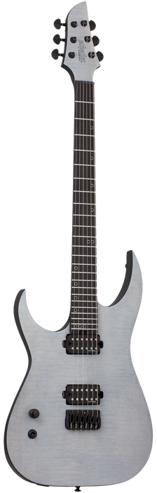 Schecter KM-6 MK-III Legacy Left-Handed Electric Guitar - Transparent White Satin