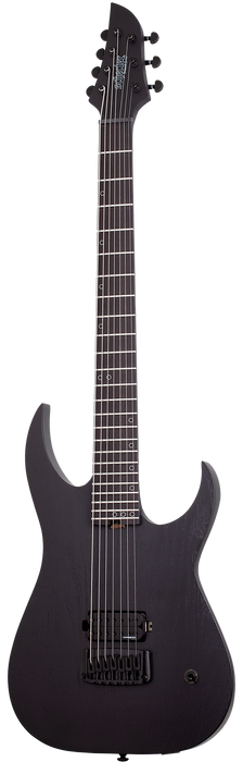 Schecter KM-7 MK-III EX Electric Guitar - Satin Black Open Pore