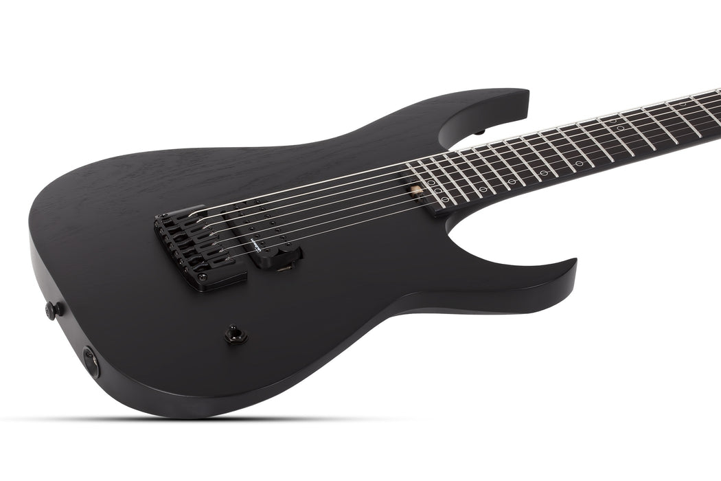 Schecter KM-7 MK-III EX Electric Guitar - Satin Black Open Pore