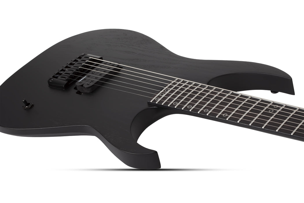 Schecter KM-7 MK-III EX Electric Guitar - Satin Black Open Pore