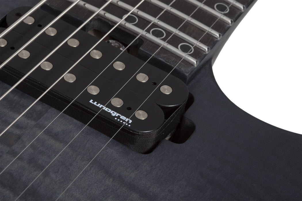 Schecter KM-7 MK-III Legacy Electric Guitar - Transparent Black Burst