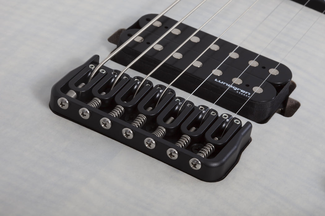 Schecter KM-7 MK-III Legacy Electric Guitar - Transparent White Satin