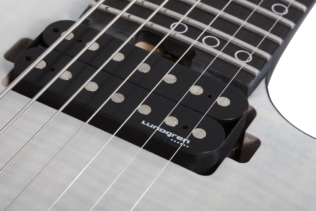 Schecter KM-7 MK-III Legacy Electric Guitar - Transparent White Satin