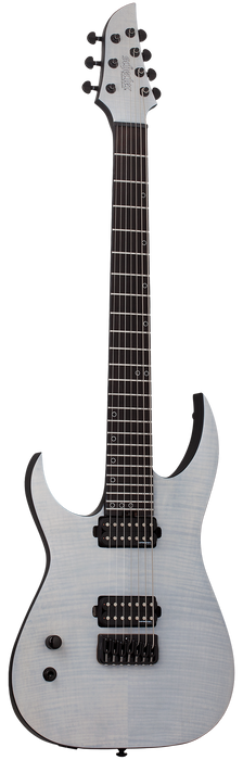 Schecter KM-7 MK-III Legacy Left-Handed Electric Guitar - Transparent White Satin