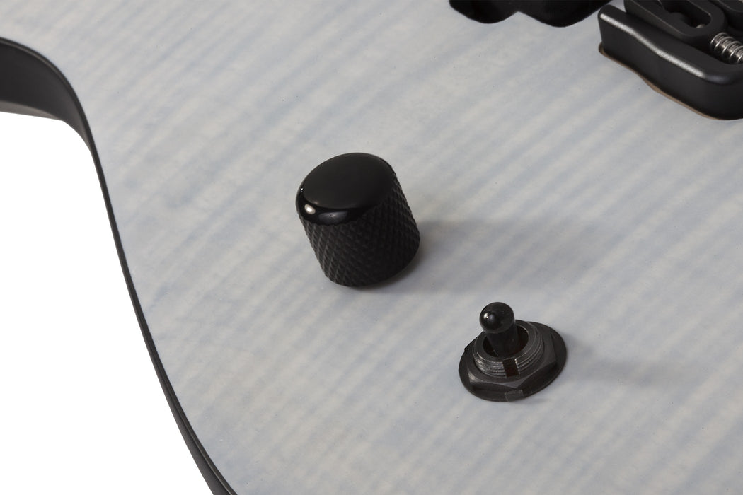 Schecter KM-7 MK-III Legacy Left-Handed Electric Guitar - Transparent White Satin