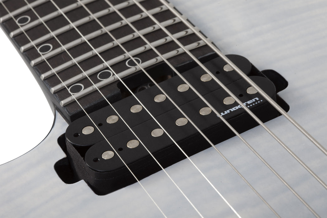 Schecter KM-7 MK-III Legacy Left-Handed Electric Guitar - Transparent White Satin