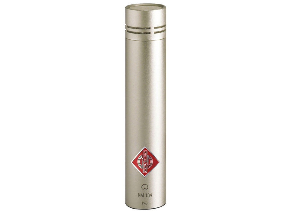 Neumann KM 185 Small Diaphragm Hypercardioid Condenser Microphone - Nickel