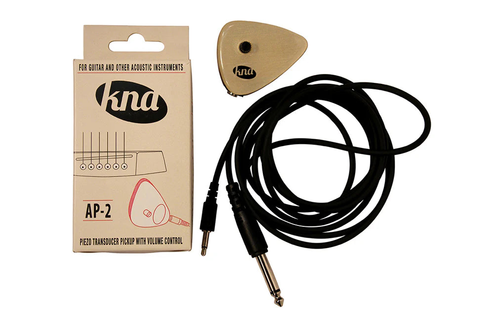 KNA AP-2 Universal Stick-on Piezo Acoustic Instrument Pickup with Volume Control