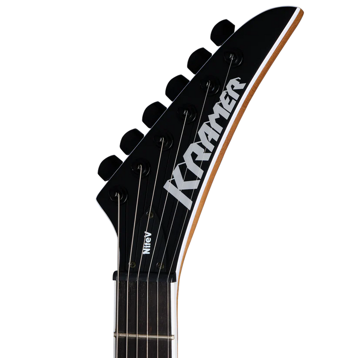 Kramer Nite-V Electric Guitar - Jet Black Metallic