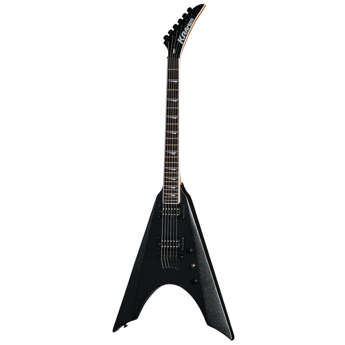 Kramer Nite-V Electric Guitar - Jet Black Metallic