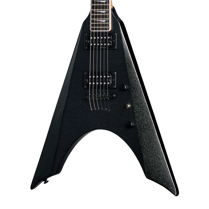 Kramer Nite-V Electric Guitar - Jet Black Metallic