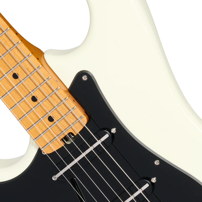 Kramer Pacer Deluxe Left-handed Electric Guitar with Premium Gig Bag - Classic White
