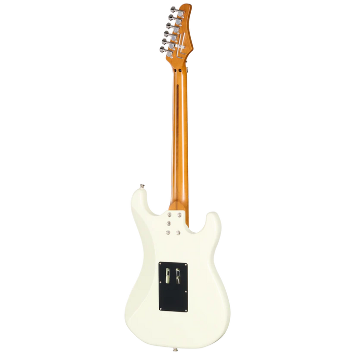Kramer Pacer Deluxe Left-handed Electric Guitar with Premium Gig Bag - Classic White