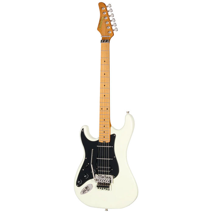 Kramer Pacer Deluxe Left-handed Electric Guitar with Premium Gig Bag - Classic White