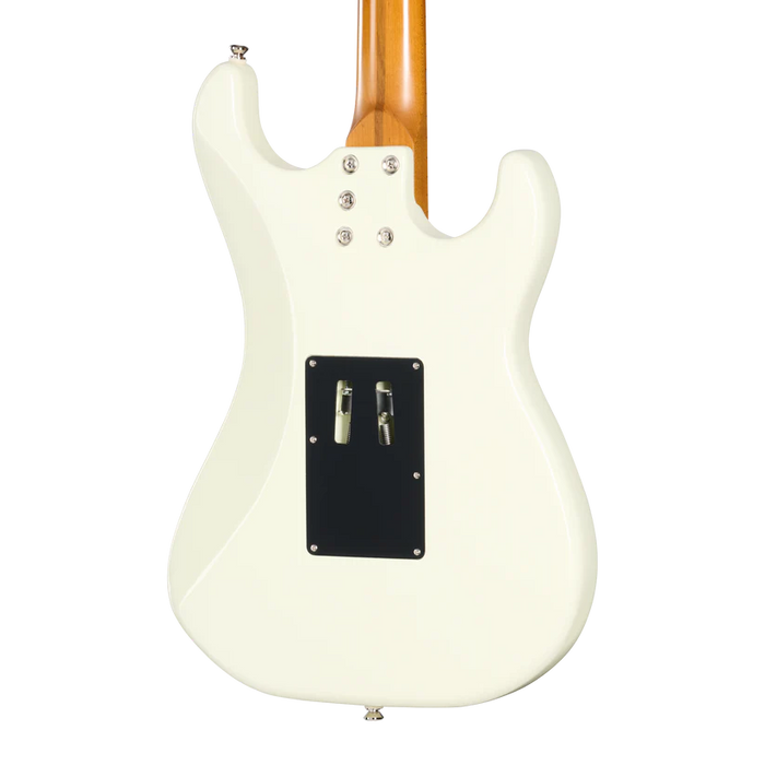 Kramer Pacer Deluxe Left-handed Electric Guitar with Premium Gig Bag - Classic White