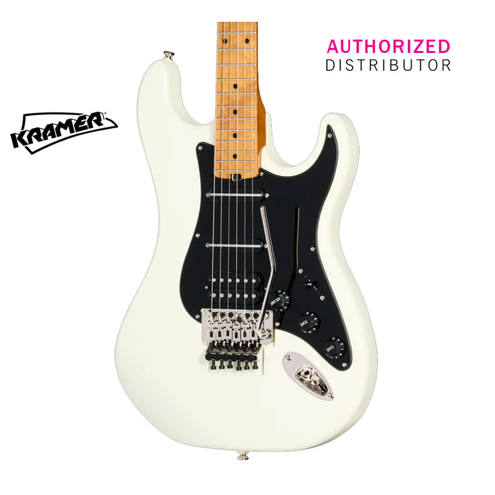 Kramer Pacer Deluxe Electric Guitar with Premium Bag - Classic White