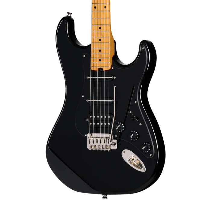 Kramer Pacer Deluxe GT Electric Guitar with Premium Gig Bag - Intruder Black