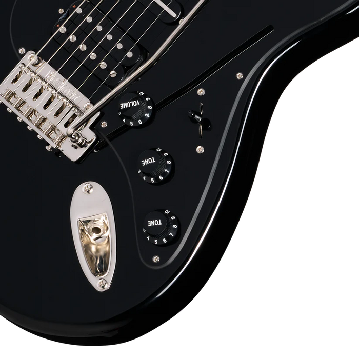 Kramer Pacer Deluxe GT Electric Guitar with Premium Gig Bag - Intruder Black