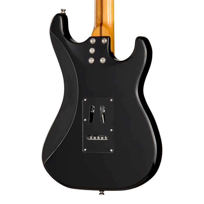 Kramer Pacer Deluxe GT Left-handed Electric Guitar with Premium Gig Bag - Intruder Black