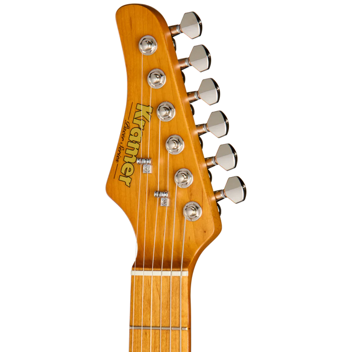 Kramer Pacer Deluxe GT Left-handed Electric Guitar with Premium Gig Bag - Intruder Black