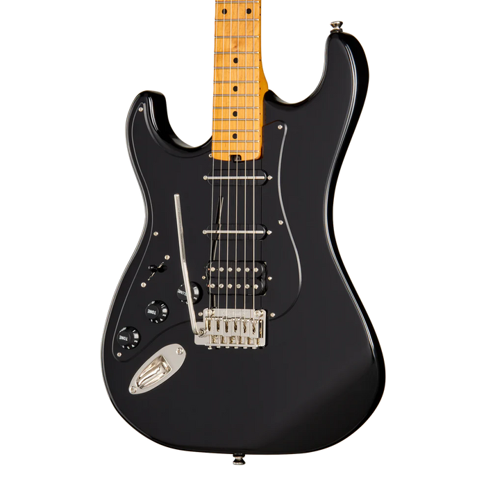 Kramer Pacer Deluxe GT Left-handed Electric Guitar with Premium Gig Bag - Intruder Black