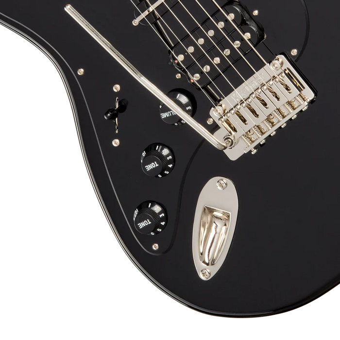 Kramer Pacer Deluxe GT Left-handed Electric Guitar with Premium Gig Bag - Intruder Black