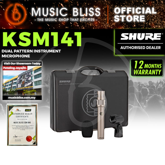 Shure KSM141/SL Small Diaphragm Condenser Microphone
