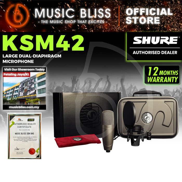 Shure KSM42/SG Large Diaphragm Condenser Microphone