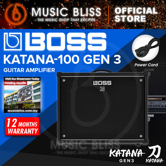 Boss Katana 100 G3 - Gen 3 100-watt 1x12'' Guitar Combo Amplifier