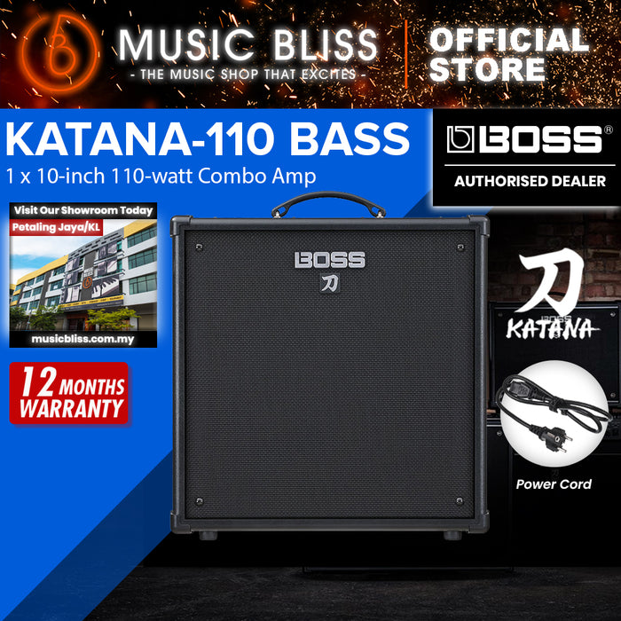 Boss Katana-110 60-watt 1x10" Bass Combo Amp