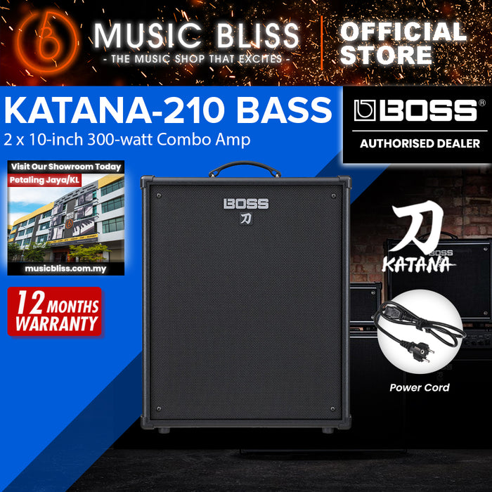Boss Katana-210 160-watt 2x10" Bass Combo Amp