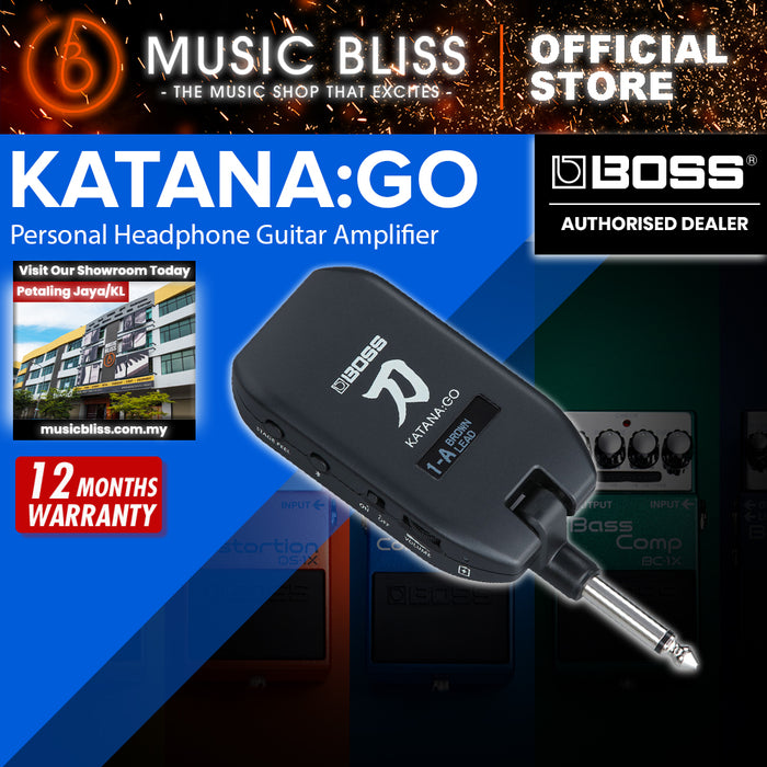 Boss Katana:Go 2 Personal Headphone Guitar Amplifier