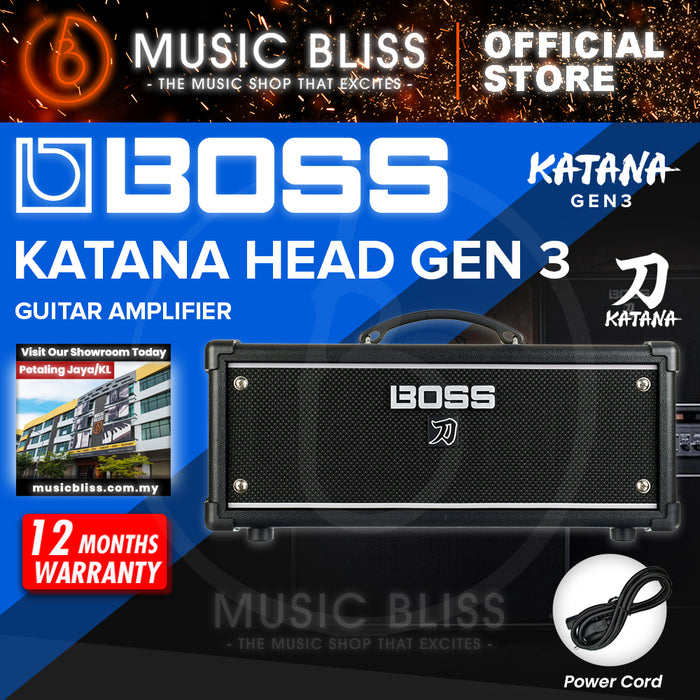 Boss Katana Head Gen 3 100-watt Guitar Amplifier Head