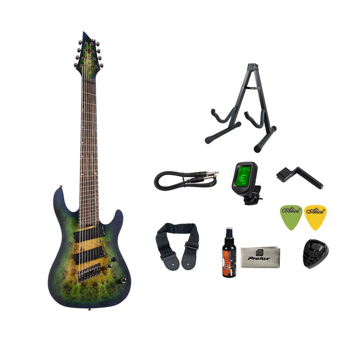 Cort KX508MS II Electric Guitar with Bag - Mariana Blue Burst