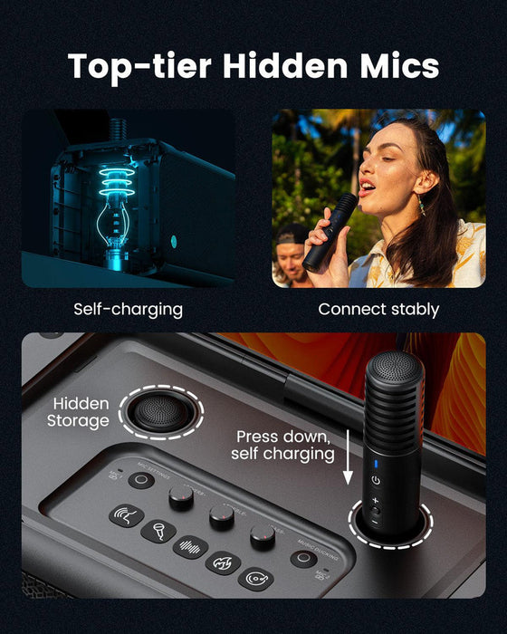 Ikarao Break X1 Portable Party Karaoke Machine