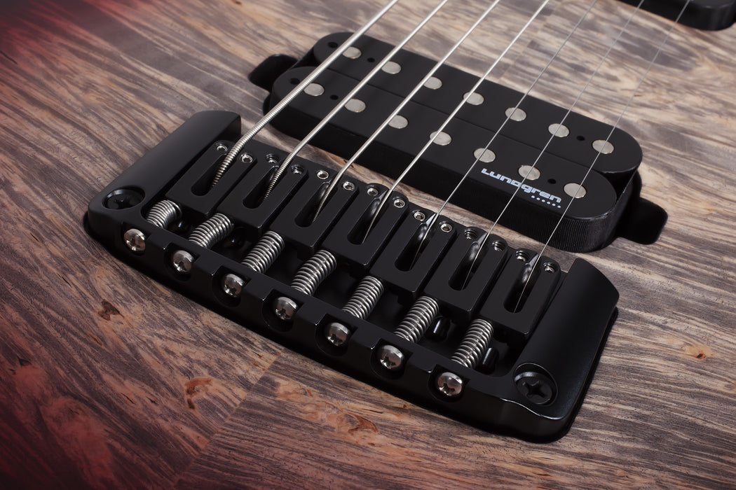 Schecter USA Keith Merrow KM-7 MK-III Pro Signature Electric Guitar - Bloodlust Crystal Burl