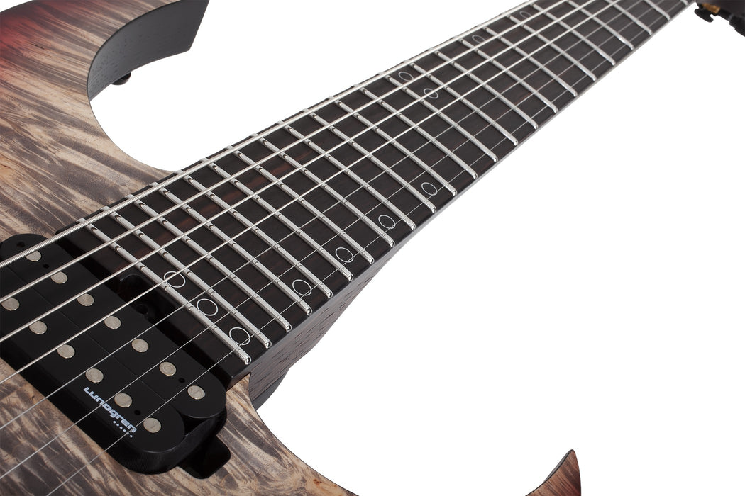 Schecter USA Keith Merrow KM-7 MK-III Pro Signature Electric Guitar - Bloodlust Crystal Burl