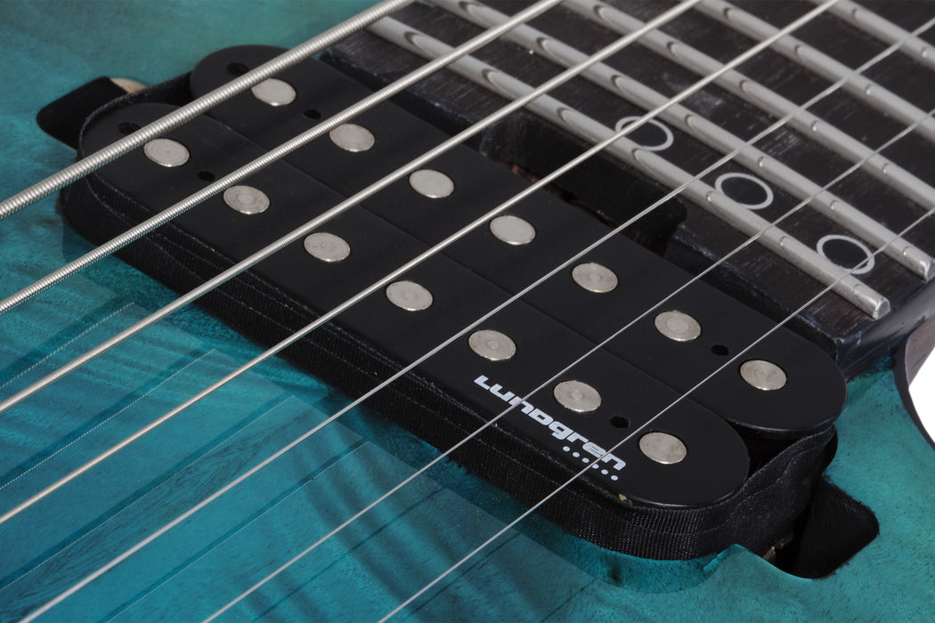 Schecter KM-7 MK-III Artist Lagoon Fade Electric Guitar - Lagoon Fade