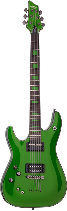 Schecter Kenny Hickey Left-Handed Electric Guitar - Steele Green