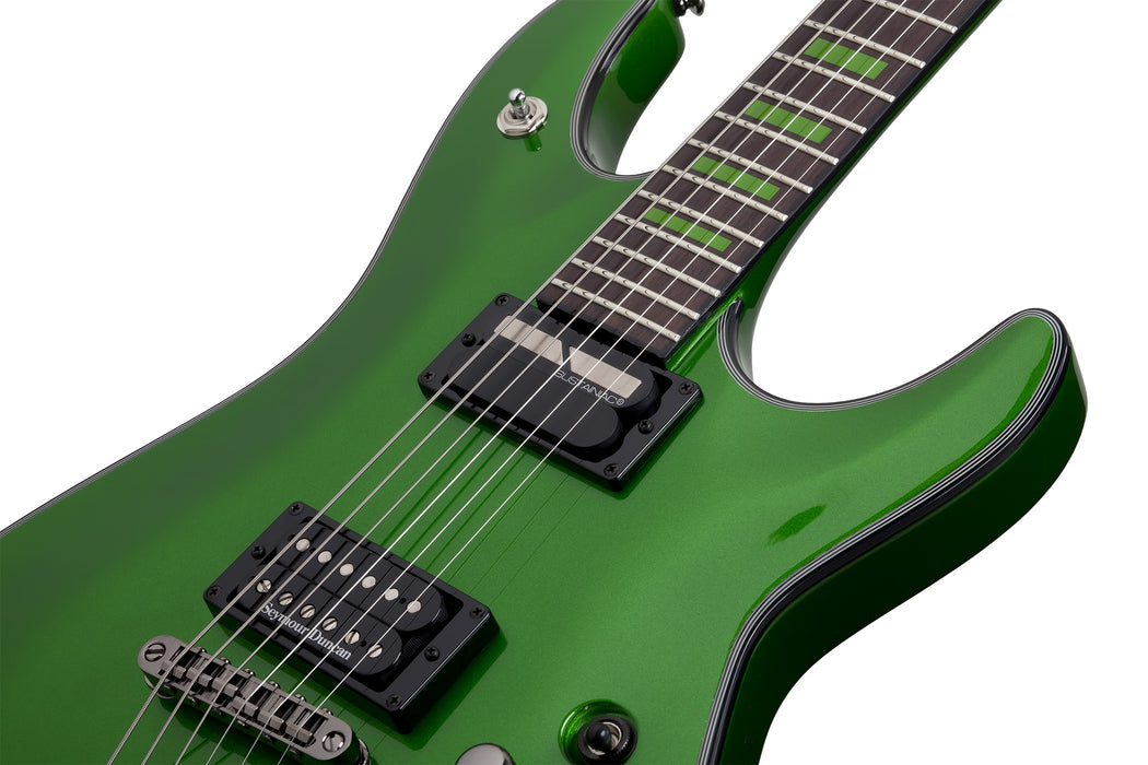 Schecter Kenny Hickey Left-Handed Electric Guitar - Steele Green
