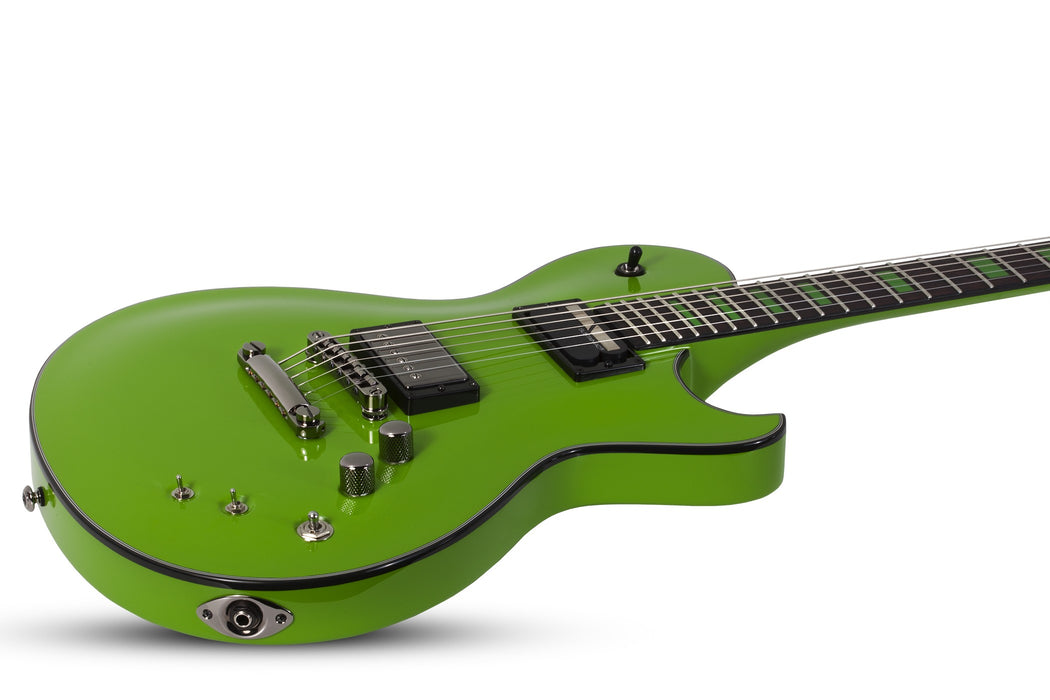 Schecter Kenny Hickey Solo-6 Ex Electric Guitar - Steele Green