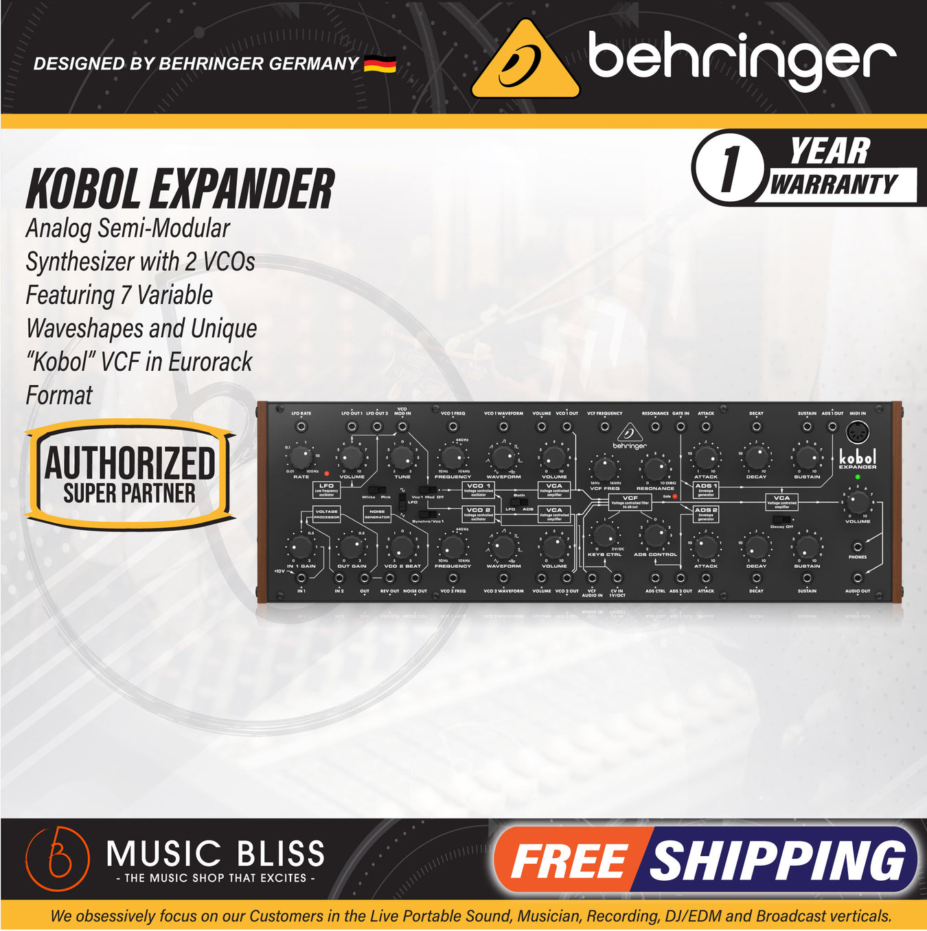 Behringer Eurorack & Modular Synthesizers