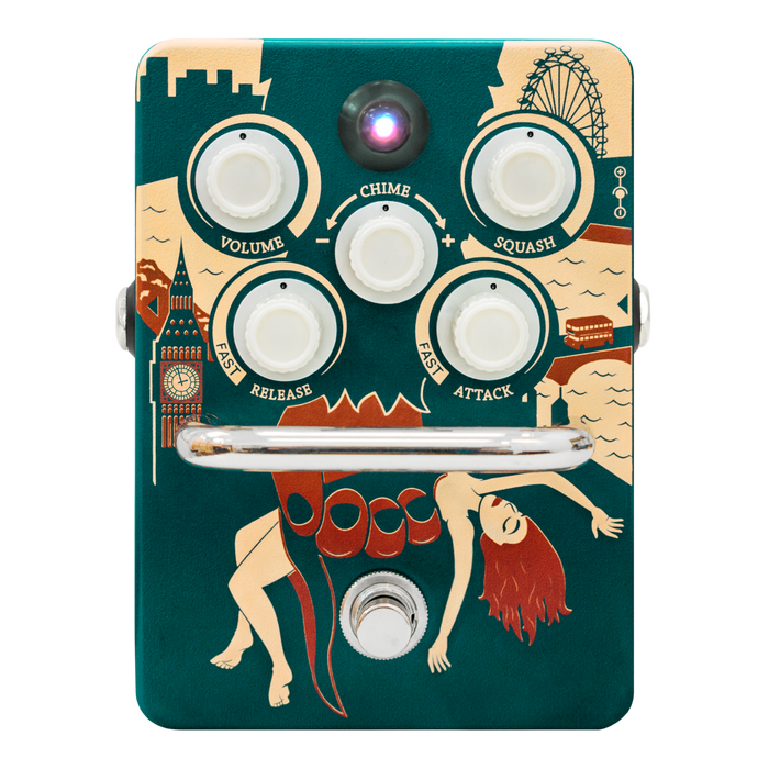 Orange Kongpressor Optical Class A Compressor Pedal