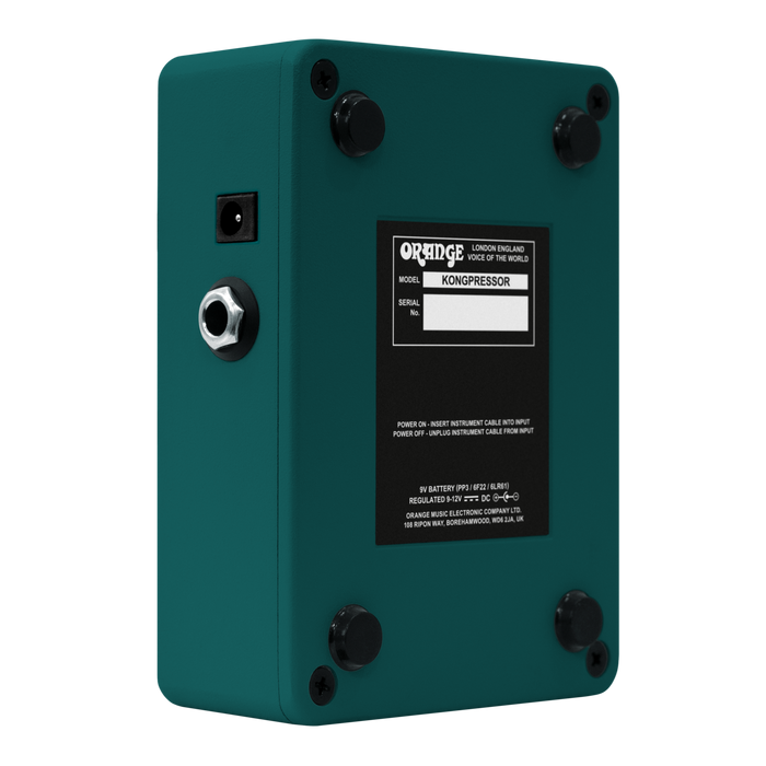 Orange Kongpressor Optical Class A Compressor Pedal