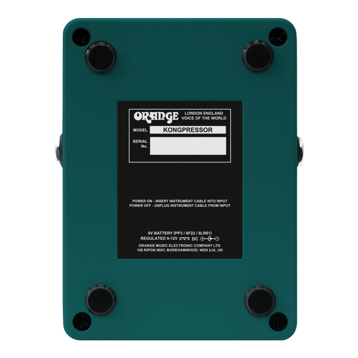 Orange Kongpressor Optical Class A Compressor Pedal