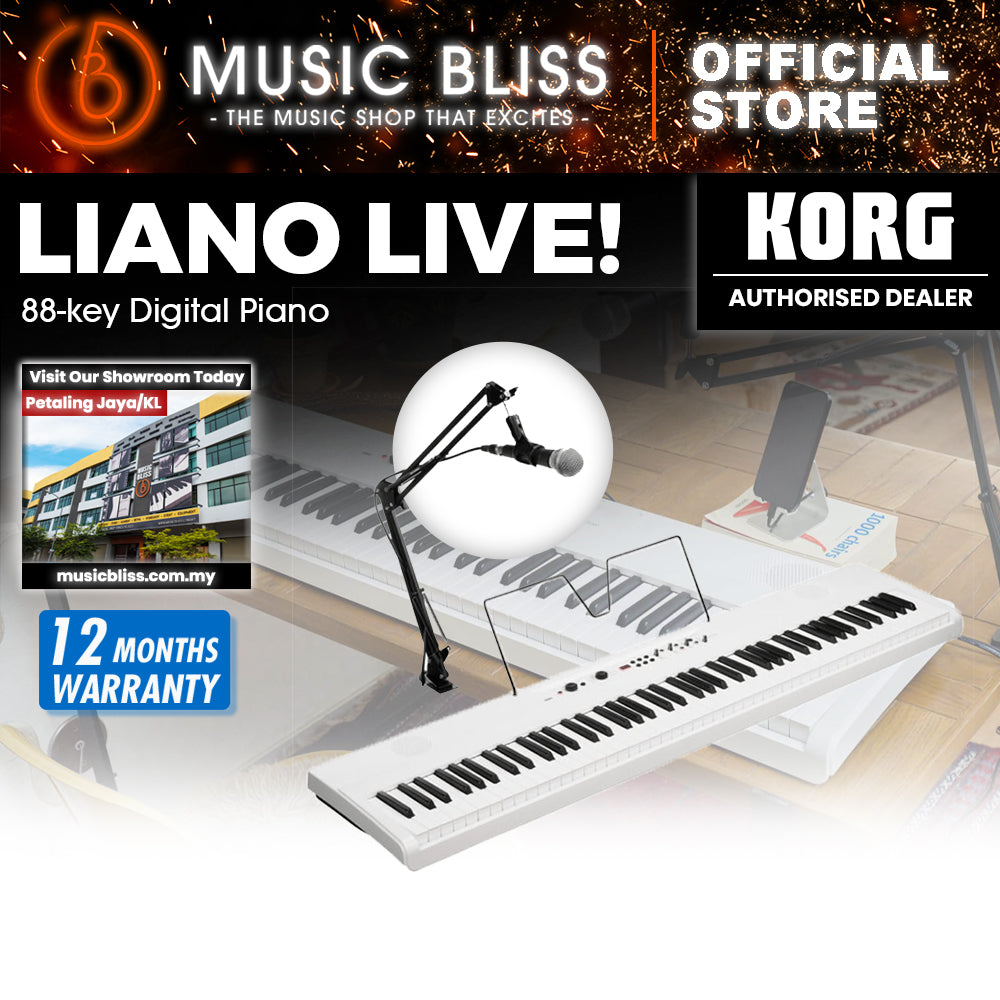Korg L1 Liano LIVE! 88-key Digital Piano *0% INSTALLMENT* | Music Bliss ...